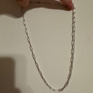Lola Elegant Silver Chain Necklace